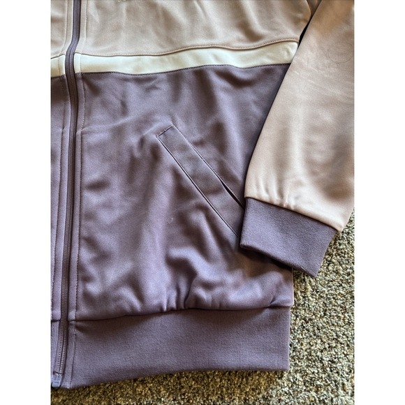 Bogey Boys Tracksuit Jacket Lavender Men Size Small NWOT Golf Polyester - Picture 3 of 10